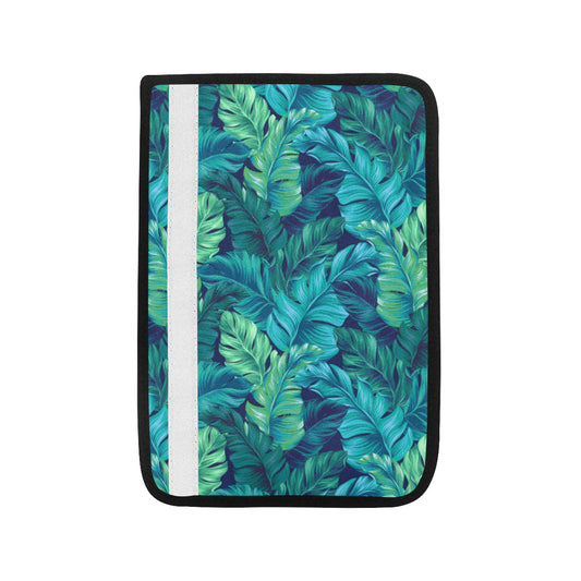 Banana Leaf Pattern Print Design BL05 Car Seat Belt Cover