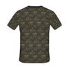 Skull Camo Style Print Design LKS308 Men's All Over Print T-shirt