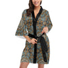 Mandala Pattern Print Design 05 Women's Short Kimono