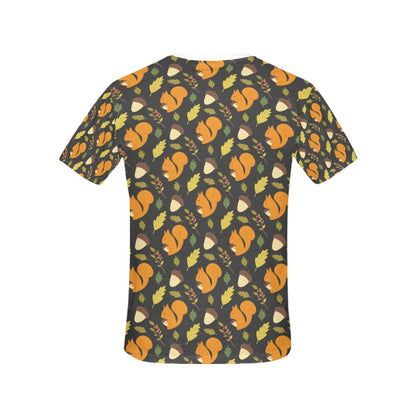 Squirrel Print Design LKS301 Women's  T-shirt