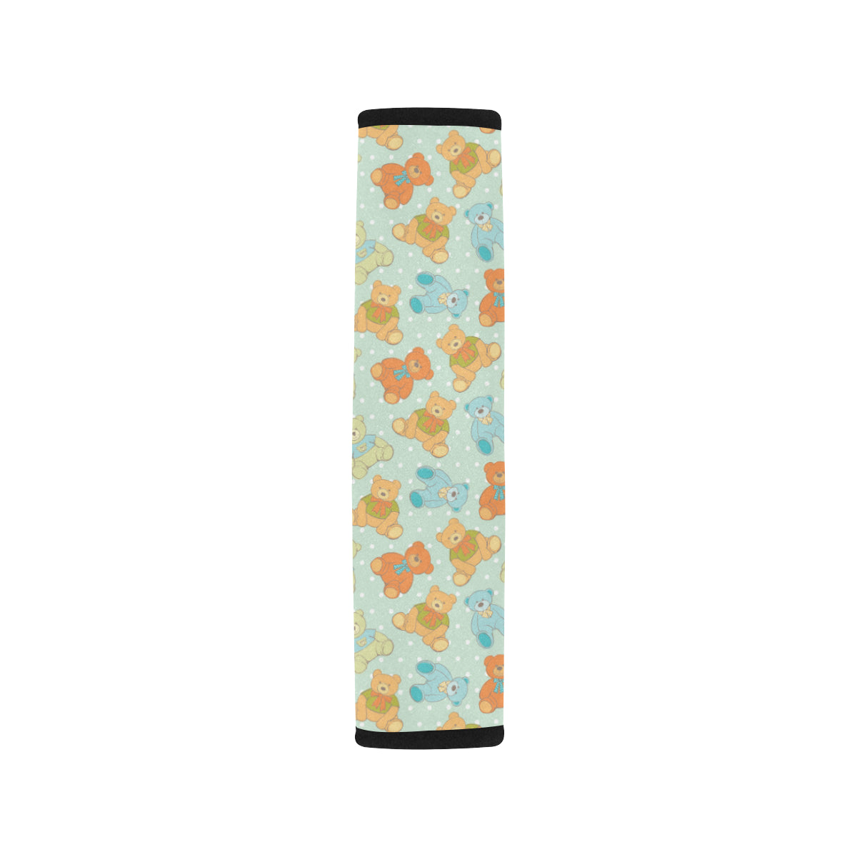 Bear Pattern Print Design 02 Car Seat Belt Cover