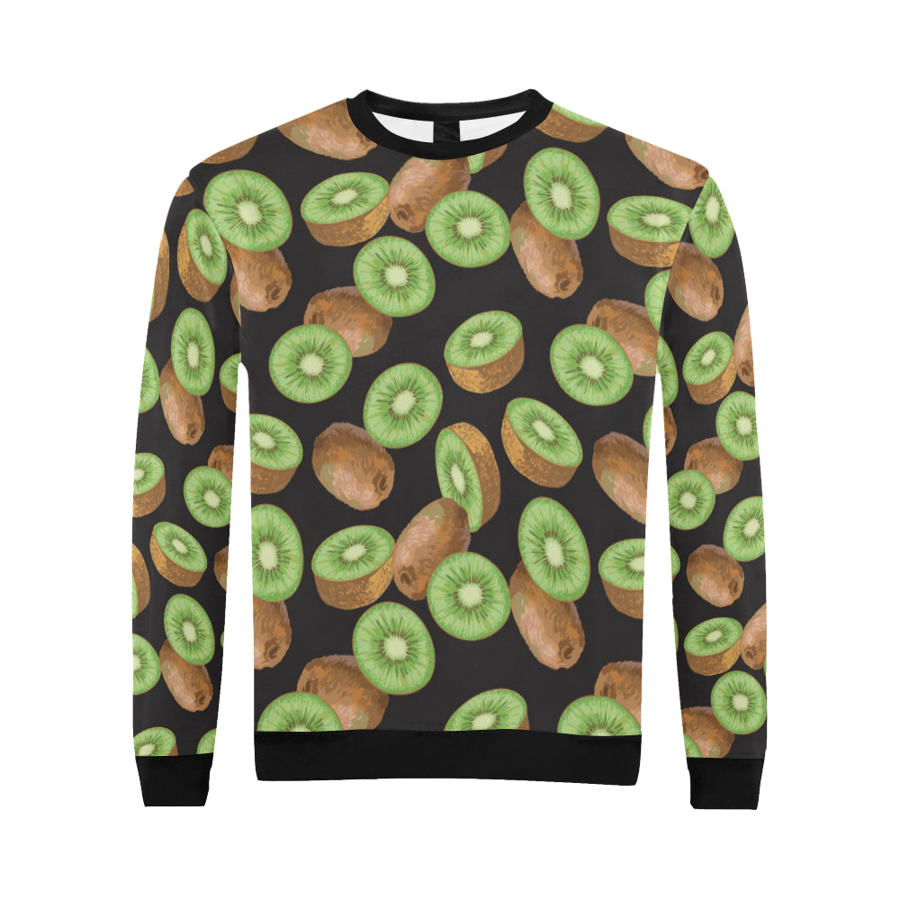 Kiwi Pattern Print Design KW03 Men Long Sleeve Sweatshirt