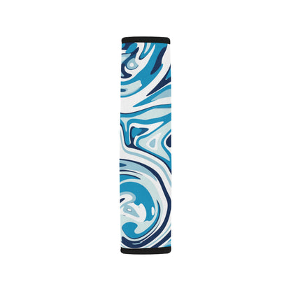 Liquid Pattern Print Design 05 Car Seat Belt Cover