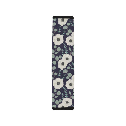 Anemone Pattern Print Design AM01 Car Seat Belt Cover