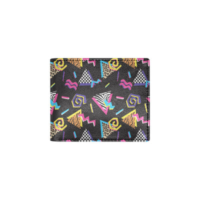 80s Pattern Print Design 3 Men's ID Card Wallet