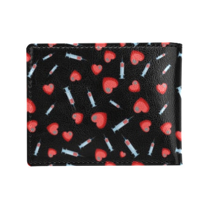 Phlebotomist Medical Concept Men's ID Card Wallet