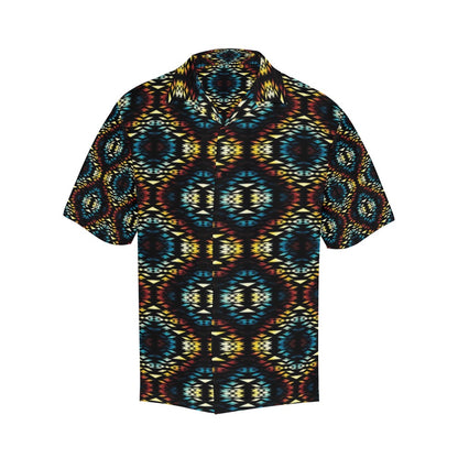 Tribal Pattern Print Design LKS309 Men's Hawaiian Shirt