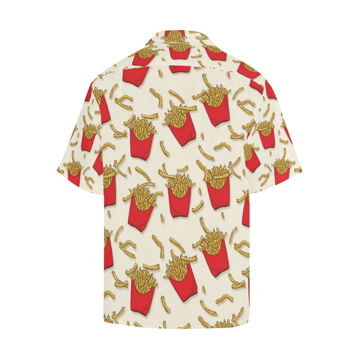 French Fried Pattern Print Design 01 Men's Hawaiian Shirt