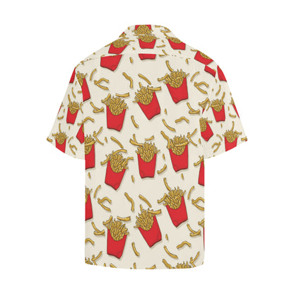 French Fried Pattern Print Design 01 Men's Hawaiian Shirt