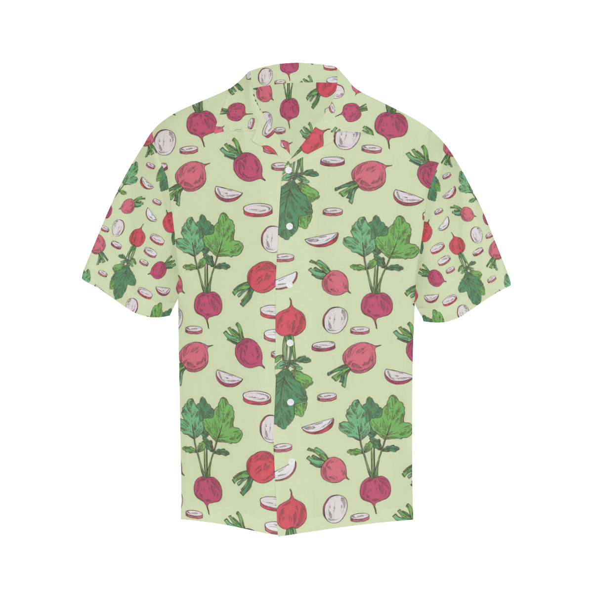 Radish Pattern Print Design A04 Men's Hawaiian Shirt