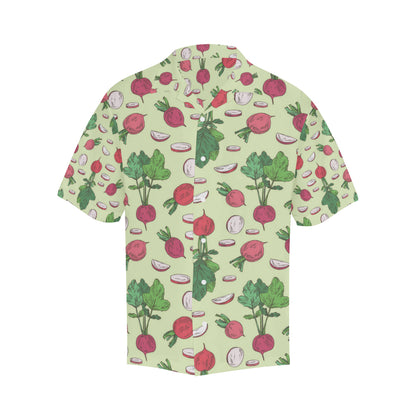Radish Pattern Print Design A04 Men's Hawaiian Shirt