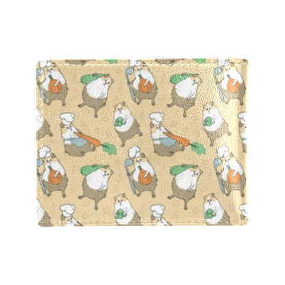 Guinea Pig Print Design LKS401 Men's ID Card Wallet