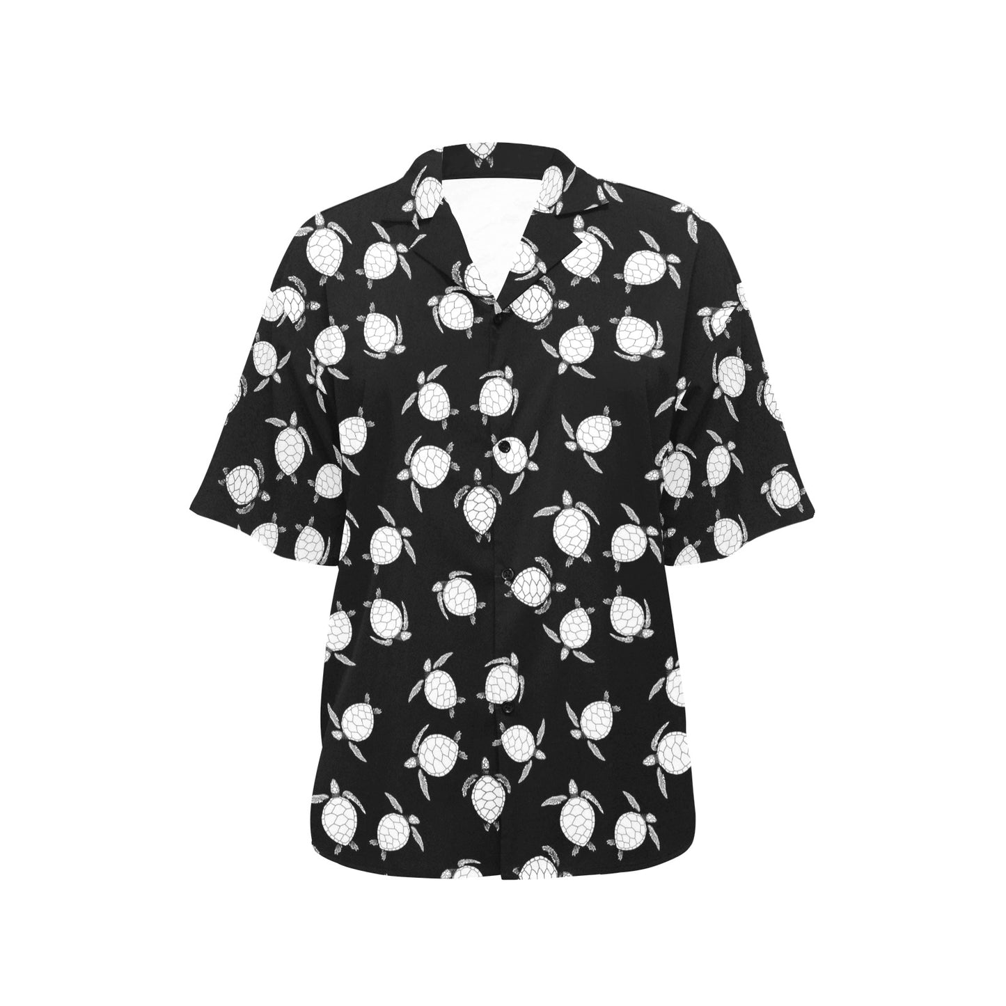 Sea Turtle Print Design LKS303 Women's Hawaiian Shirt