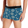 Anchor Pattern Print Design 01 Men's Boxer Briefs