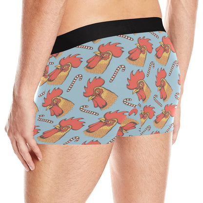 Rooster Pattern Print Design A05 Men's Boxer Briefs