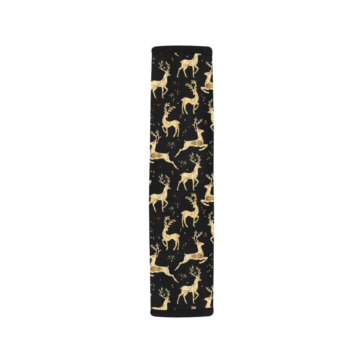 Deer Gold Pattern Car Seat Belt Cover