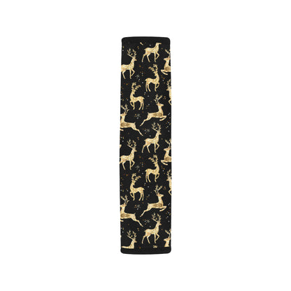 Deer Gold Pattern Car Seat Belt Cover