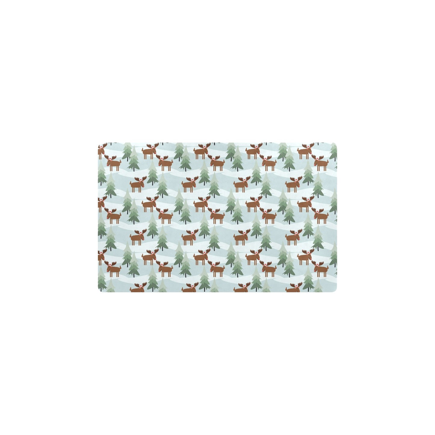 Moose Print Design LKS402 Kitchen Mat