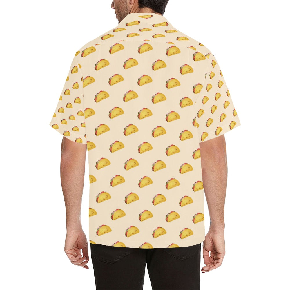 Taco Print Design LKS302 Men's Hawaiian Shirt