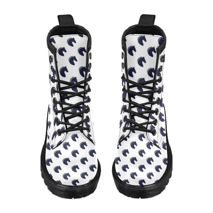 Horse Head Print Design LKS303 Women's Boots