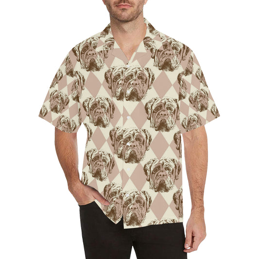Mastiffs Pattern Print Design 01 Men's Hawaiian Shirt