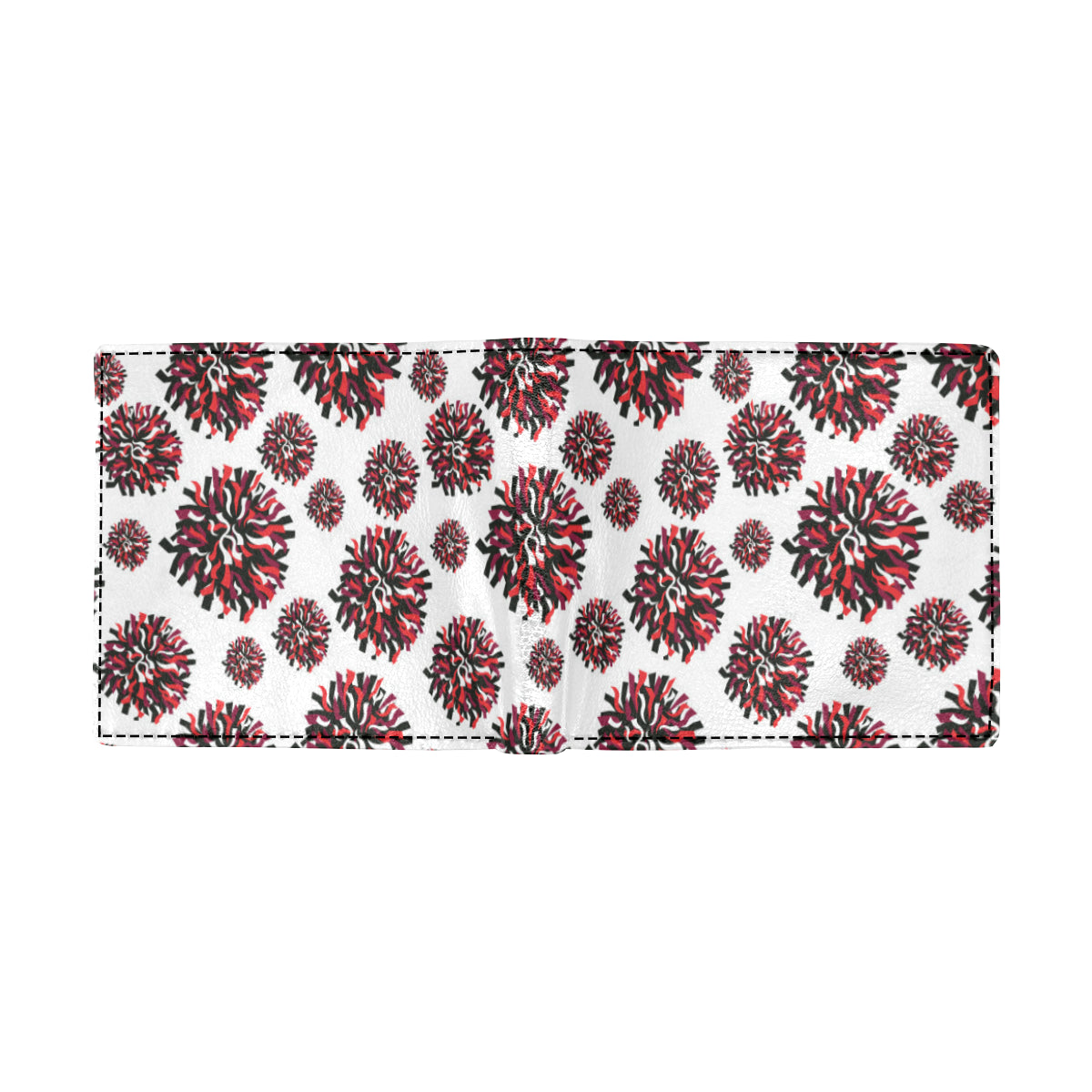 Cheerleader Pattern Print Design 01 Men's ID Card Wallet