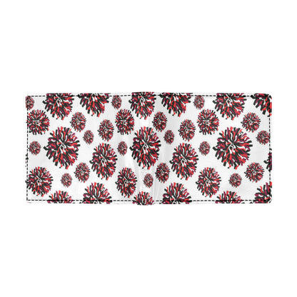 Cheerleader Pattern Print Design 01 Men's ID Card Wallet