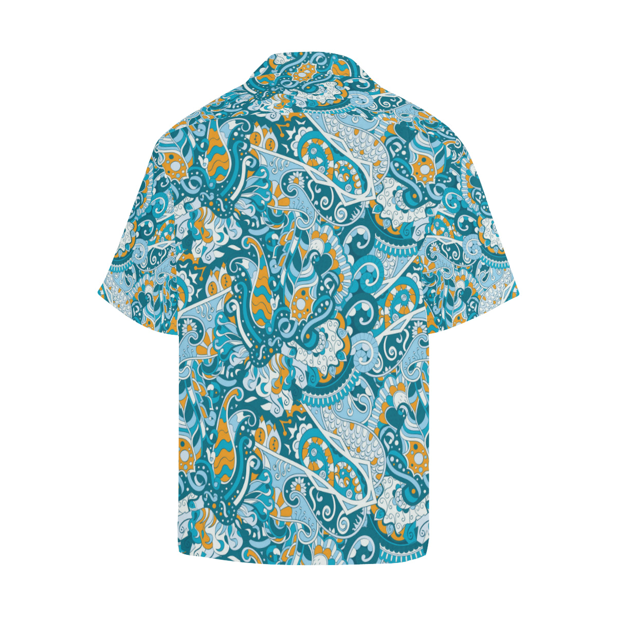 Funky Retro Pattern Print Design A03 Men's Hawaiian Shirt