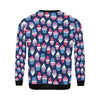 Cupcake Pattern Print Design CP04 Men Long Sleeve Sweatshirt