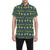 Cactus Pattern Print Design 07 Men's Short Sleeve Button Up Shirt