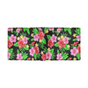 Pink Red Hibiscus Pattern Print Design HB023 Men's ID Card Wallet