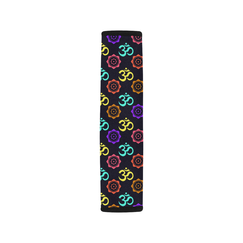 Chakra OM Print Pattern Car Seat Belt Cover