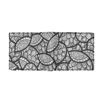 Polynesian Pattern Print Design A01 Men's ID Card Wallet