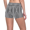 Polynesian Tribal Style Yoga Shorts