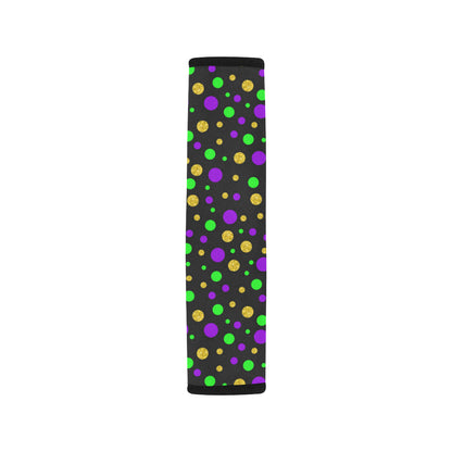 Mardi Gras Pattern Print Design 07 Car Seat Belt Cover