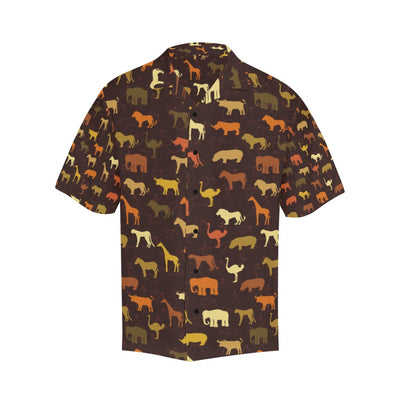 Safari Animal Print Design LKS301 Men's Hawaiian Shirt