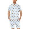 Beagle Pattern Print Design 06 Men's Romper