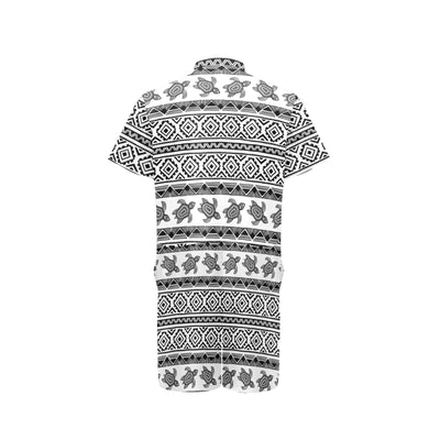 Sea Turtle Tribal Aztec Men's Romper