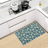 Llama with Cactus Design Print Kitchen Mat