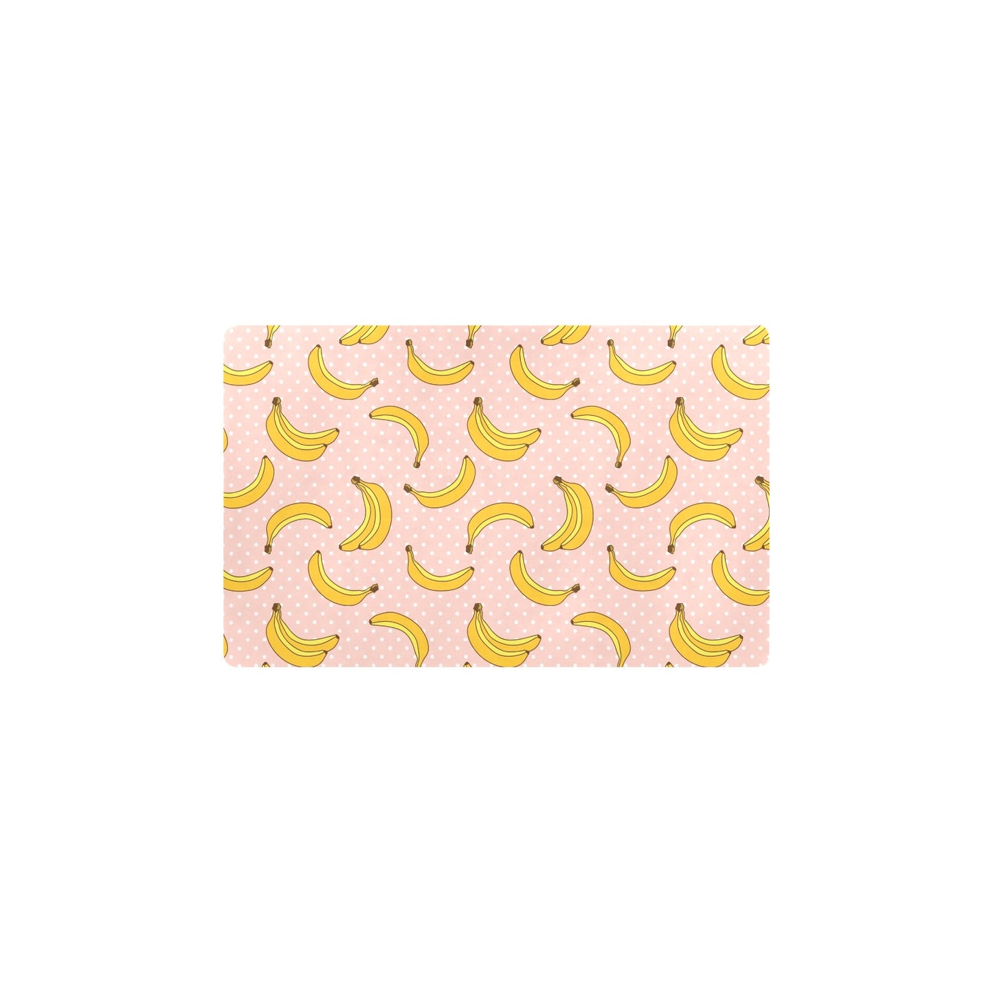 Banana Pattern Print Design BA06 Kitchen Mat