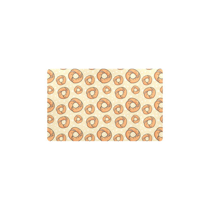 Bagel Pattern Print Design 03 Kitchen Mat
