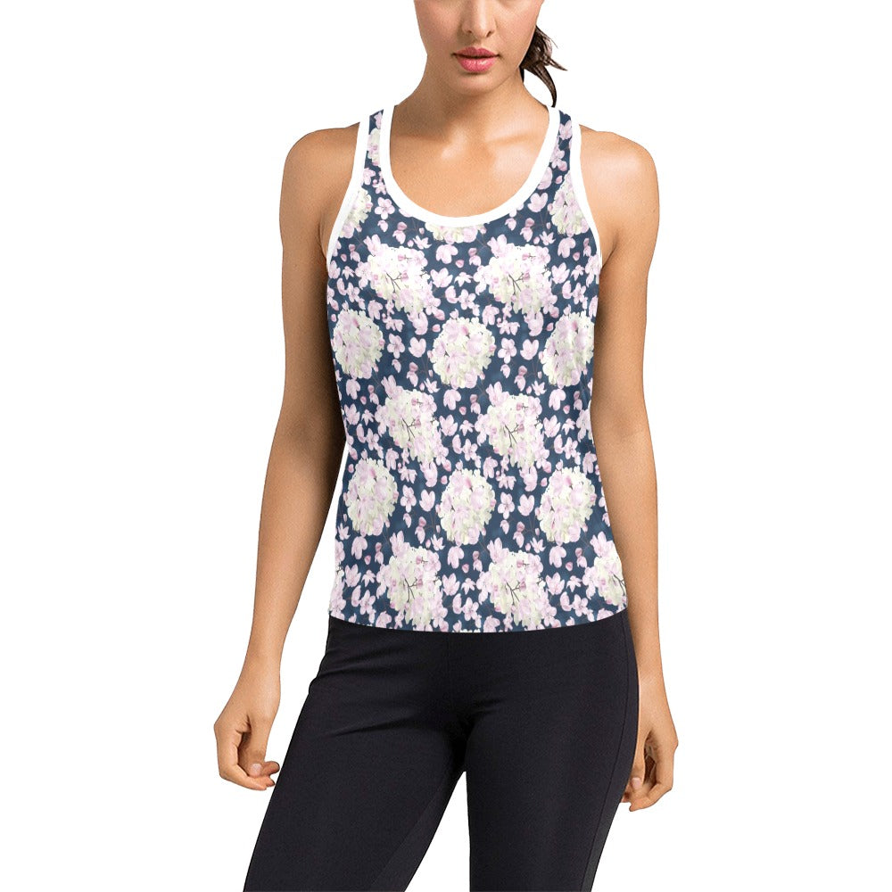 Sakura Print Design LKS305 Women's Racerback Tank Top