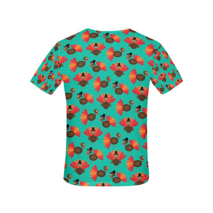 Thanksgiving Print Design LKS307 Women's  T-shirt