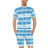 Dolphin Tribal Print Pattern Men's Romper