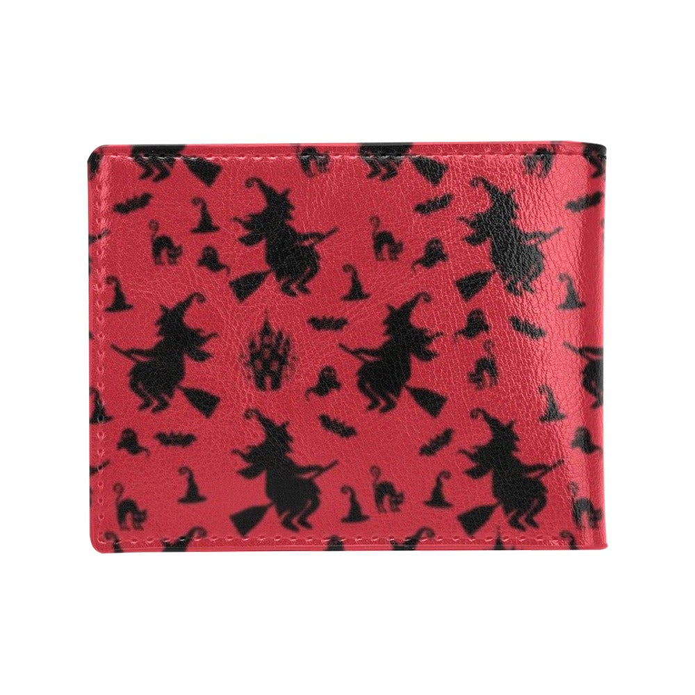 Witch Print Design LKS303 Men's ID Card Wallet