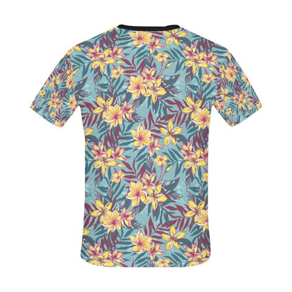 Summer Floral Print Design LKS304 Men's All Over Print T-shirt
