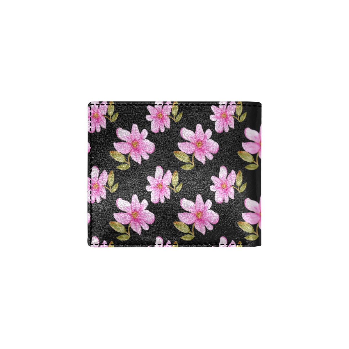 Magnolia Pattern Print Design MAG06 Men's ID Card Wallet
