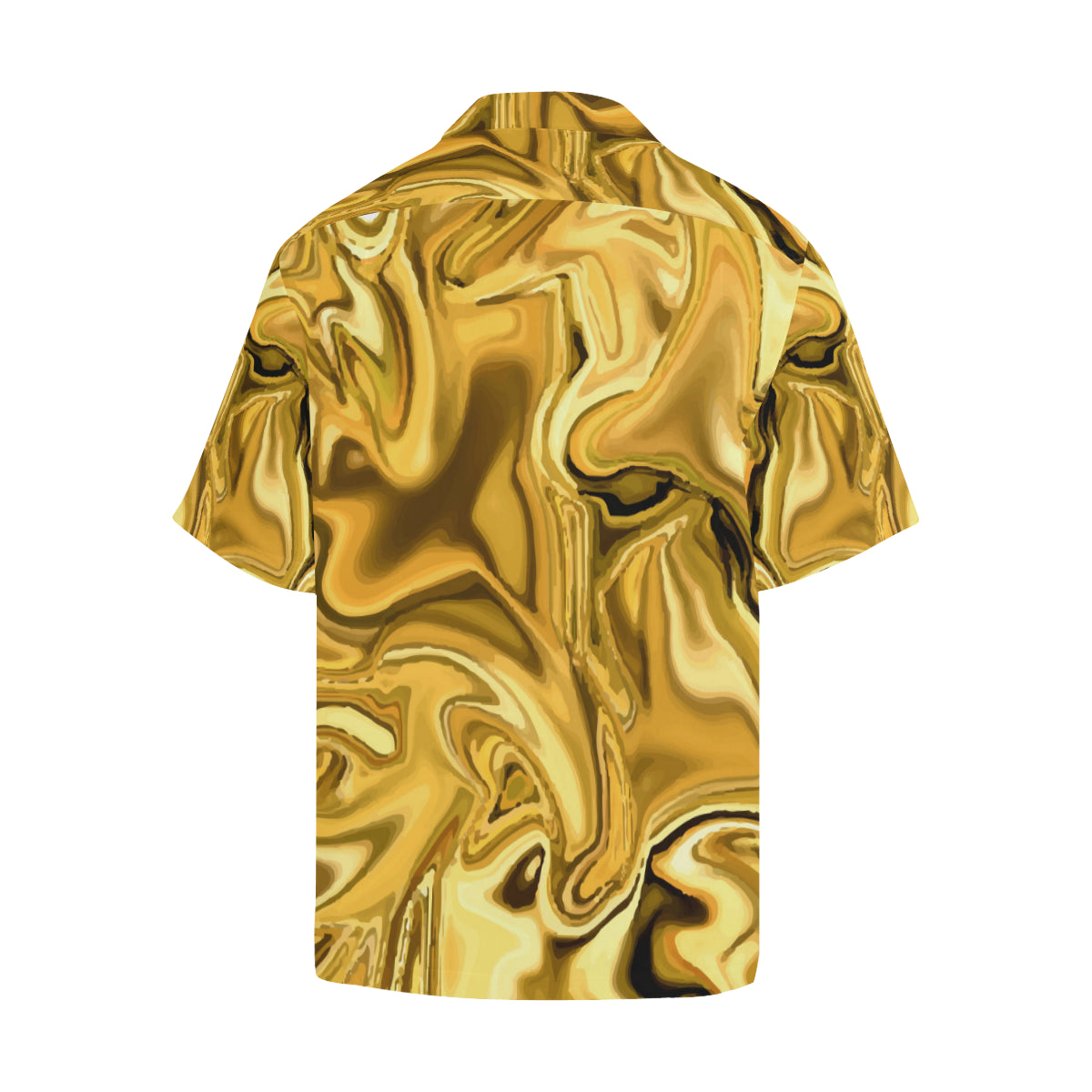 Liquid Pattern Print Design 03 Men's Hawaiian Shirt