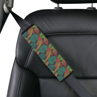 KOI Fish Pattern Print Design 01 Car Seat Belt Cover