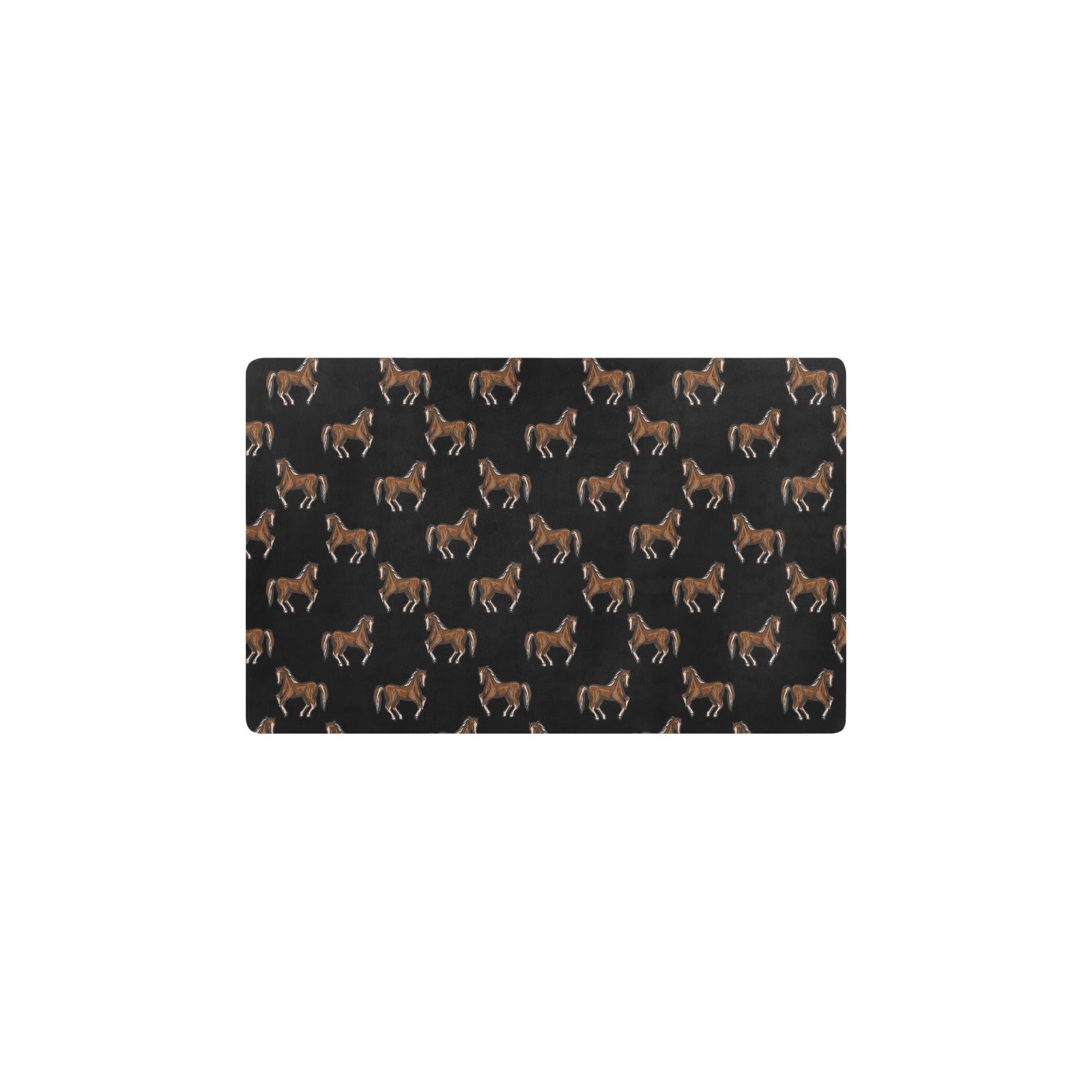 Horse Print Design LKS3010 Kitchen Mat